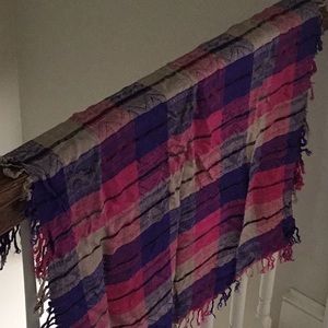 Big Beautiful Fringed Scarf - So Versatile!